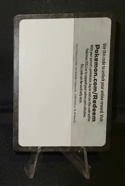 Pokemon TCG Misprint Error Blank Code Card - Image 1