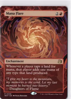 Mana Flare NM/M* ENCHANTING TALES Wilds Of Eldraine ENGLISH 0046 mtg -UnltdCards - Image 1
