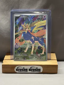 Pokemon TCG Zacian 100/094 Me02 Phantasmal Flames - NM - Image 1