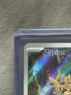 Pokemon TCG Zacian 100/094 Me02 Phantasmal Flames - NM - Image 2