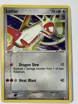 2004 Pokemon Latias 4/10 Holo Rare EX Trainer Kit Latias & Latios NM- - Image 1