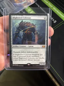 Blightsteel Colossus Double Masters #235/332 MTG Magic the Gathering - Image 1