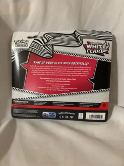 Pokemon TCG Scarlet Violet 10.5 White Flare 3Pk Tech Sticker Collection - Image 2