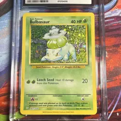 Pokemon Bulbasaur 001/034 Classic Collection CGC 10 Holo 2023 Trading Card - Image 3