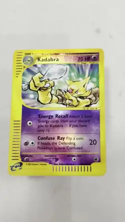 Pokemon TCG Kadabra Reverse Holo Expedition 84/165 - Image 2