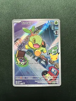 Pokemon TCG - First Partner Illustration Promo ENG Turtwig 40 - Image 1