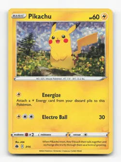Pokemon TCG - Pikachu 007/015 Lightly Played Holo Promo McDonald's Promos 2022 - Image 1
