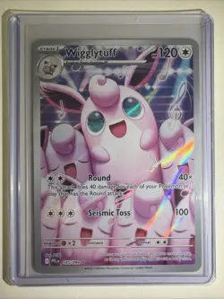 Pokemon Wigglytuff 105/094 Phantasmal Flames Illustration Rare - Image 1