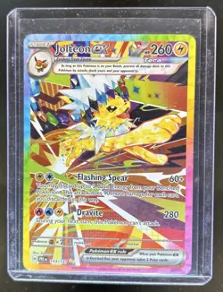 2025 Pokemon Prismatic Evolutions Jolteon ex #153/131 - Image 1