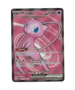 Mew ex #193/165 Pokemon SV: Scarlet & Violet 151 utlra rare full art 2023 NM - Image 1