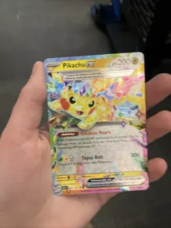 Pokemon Pikachu TCG Surging Sparks EX Double Rare Holo Card 057/191 - Image 4