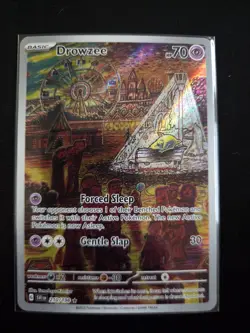 Drowzee 210/198 SV01: Scarlet & Violet Base Set Illustration Rare Pokemon NM - Image 1