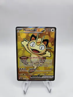 Pokemon Meowth 107/088 Perfect Order Holo Ultra Rare NM sc - Image 1