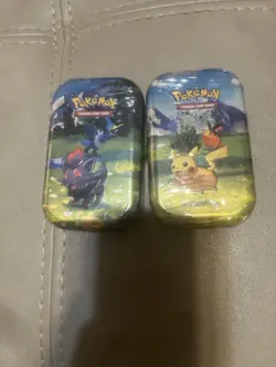 Pokemon TCG Ascended Heroes Mini Tins Pikachu & Zorua Sealed (Lot of 2) - Image 1