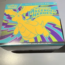Pokemon TCG Mega Evolution Ascended Heroes Box Dragonite Zekrom English 2025 - Image 1