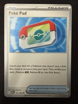 Poke Pad 081/088 Me03: Perfect Order Regular NM Pokemon TCG - Image 1