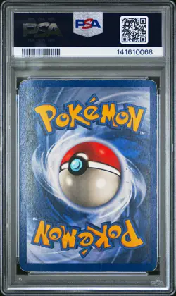 1999 POKEMON BASE SET 1ST EDITION #8 MACHAMP-HOLO PSA 3 - Image 2