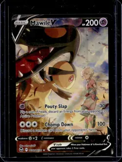 2022 Pokemon SWSH Silver Tempest Mawile V Trainer Gallery Holo #TG17/TG30 - Image 1
