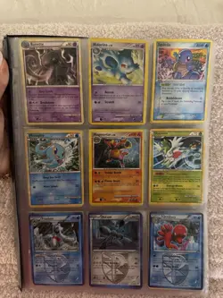 Pokemon Card Binder Lot – Black & White Era, Eeveelutions, Starters - Image 1