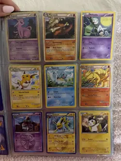 Pokemon Card Binder Lot – Black & White Era, Eeveelutions, Starters - Image 2