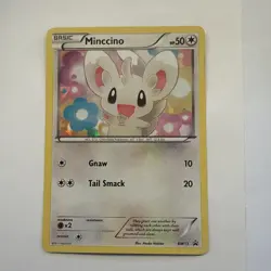 2011 POKEMON BLACK & WHITE PROMO - MINCCINO BW13 (Cracked Ice Holo) - Image 1