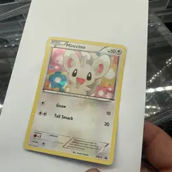 2011 POKEMON BLACK & WHITE PROMO - MINCCINO BW13 (Cracked Ice Holo) - Image 3