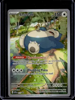 2023-25 Pokemon SV Black Star Promos Snorlax #051 - Image 1