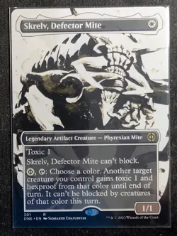 Skrelv, Defector Mite - Borderless - Phyrexia: All Will Be One (MTG) - Image 1