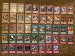 Yugioh Structure Deck Invincible Fortress 48 Card Lot Com Ultra Rare Holo 1st ED - Image 1