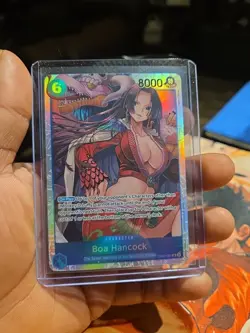 Boa Hancock SR Foil OP07-051 One Piece Trading Card Game English NM-Mint - Image 3