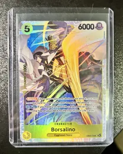 Borsalino (EB04-058) Special Holo - Egghead/Navy 5 Cost 6000 One Piece CCG - Image 1