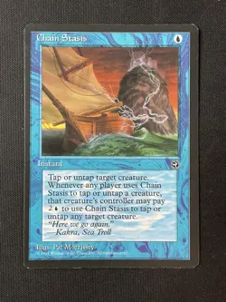 MTG Homelands Chain Stasis RESERVED LIST NM - Image 1
