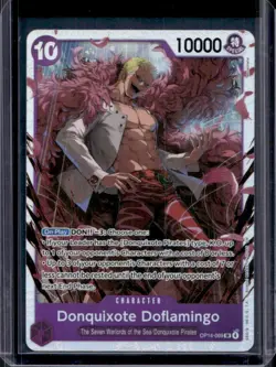 2026 One Piece Azure Sea's Seven Donquixote Doflamingo Super Rare #OP14-069 - Image 1