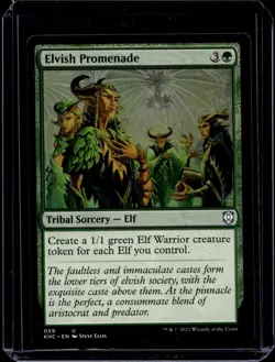 MTG / Elvish Promenade / KHC / #059 / Regular / Uncommon / NM - Image 1