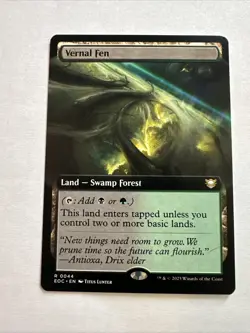 MTG Edge Of Eternities - Vernal Fen 0044 Non Foil (Extended Art) - Image 1