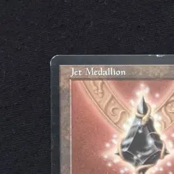 Jet Medallion Tempest Set Regular Magic the Gathering MTG - Image 2