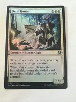NM Foil Fiend Hunter, MTG, Innistrad Remastered, Magic the Gathering, 22 - Image 1