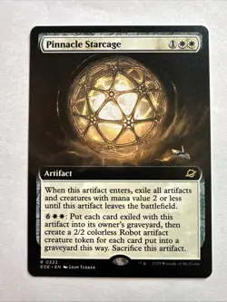 MtG EoE Pinnacle Starcage #322 Extended Art Non-Foil - Image 1