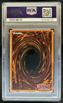 2003 Yu-Gi-Oh Labyrinth of Nightmare 1st The Masked Beast #LON-001 PSA 8 - Image 2