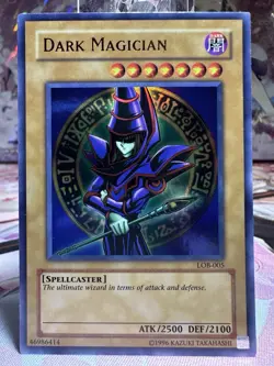 Dark Magician LOB-005 Ultra Rare Uimited Edition - Mint - YuGiOh! - Image 1