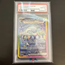 Terapagos ex 170/142 Stellar Crown Special Illustration Rare Pokemon PSA 10 GEM - Image 1