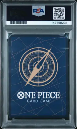 2025 ONE PIECE JAPANESE OP14-THE AZURE SEA'S SEVEN #120 CROCODILE PSA 9 - Image 2