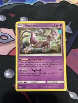 Mewtwo SM214 NM-LP Holo Black Star Promo 2019 Pokemon TCG - Image 1
