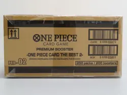 2025 One Piece English The Best Premium Booster Vol. 2 PRB-02 Booster Box Case - Image 1