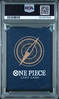 2025 ONE PIECE JAPANESE PROMOS OFFICIAL EVENT PRIZE #031 TASHIGI PSA 10 - Image 2