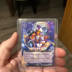 Disney Lorcana A Whole New World Promo Card - Image 1