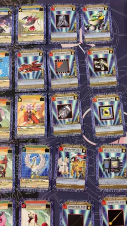 Vintage Digimon CCG Battle Series 40 Card Lot Blackgargomon Ladydevimon - Image 2