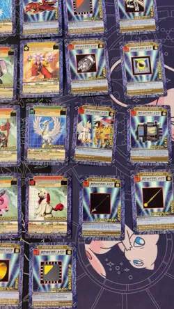 Vintage Digimon CCG Battle Series 40 Card Lot Blackgargomon Ladydevimon - Image 4
