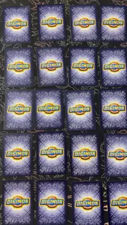 Vintage Digimon CCG Battle Series 40 Card Lot Blackgargomon Ladydevimon - Image 5