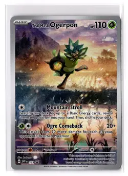 Teal Mask Ogerpon - 123 SV: Scarlet & Violet Promo Cards Holo NM - Image 1